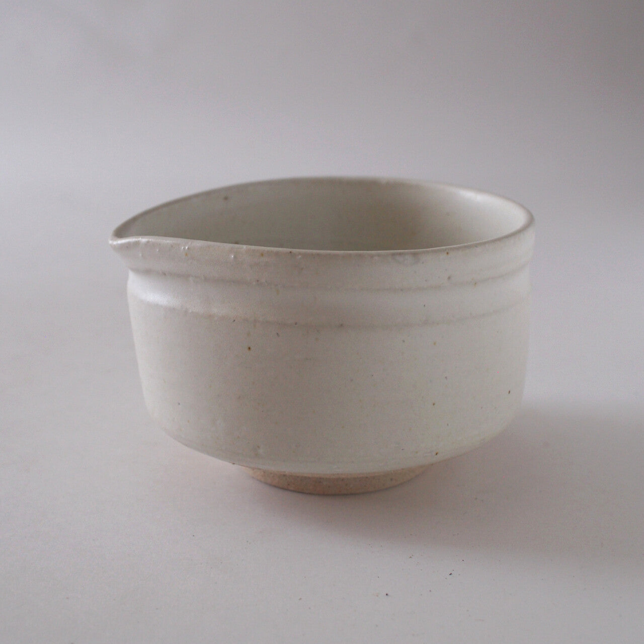 白練 片口抹茶碗 美濃焼(日本製)