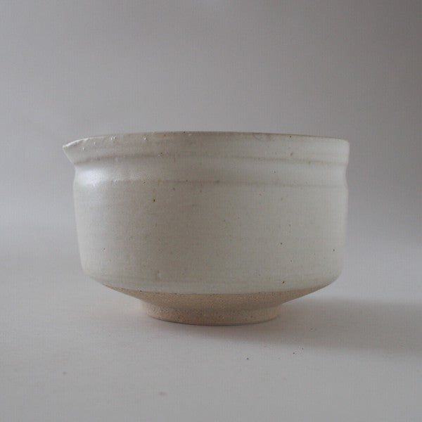白練 片口抹茶碗 美濃焼(日本製)