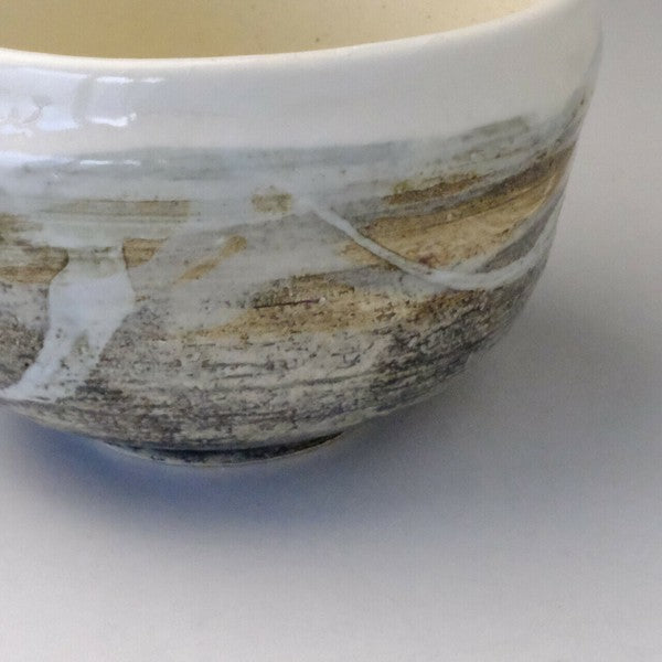 白流し 片口抹茶碗 美濃焼(日本製)