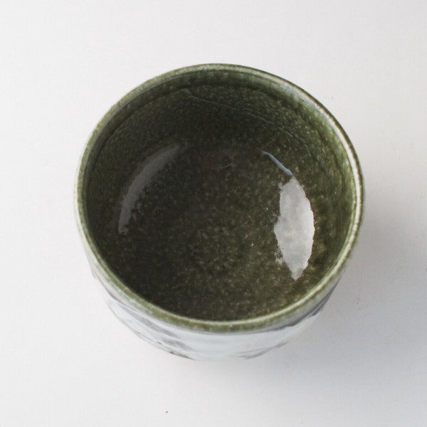 織部芦 抹茶碗 美濃焼(日本製)