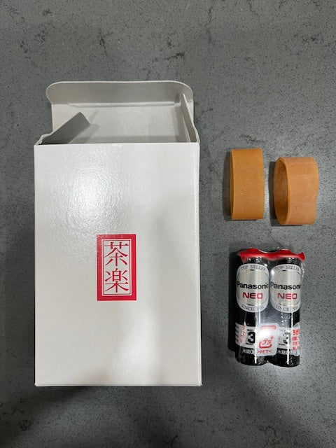 【BTO】CHARAKU, Japanese Handheld Electric Matcha Whisk/Frother with Bamboo Chasen Made in Japan