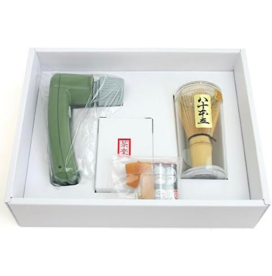 【BTO】CHARAKU, Japanese Handheld Electric Matcha Whisk/Frother with Bamboo Chasen Made in Japan