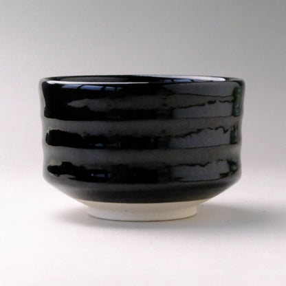 黒織部　抹茶碗　美濃焼（日本製）