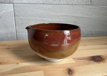 Katakuchi Matcha Bowl (Red)