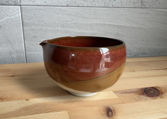 Katakuchi Matcha Bowl (Red)